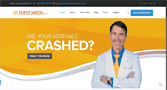 Desktop Screenshot of adrenalresetdiet.com